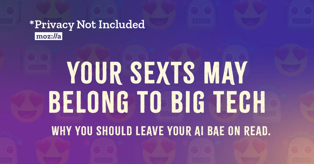 Visual published with the cited source for this record: Stanford's AI Index flags a privacy gap in romantic chatbots